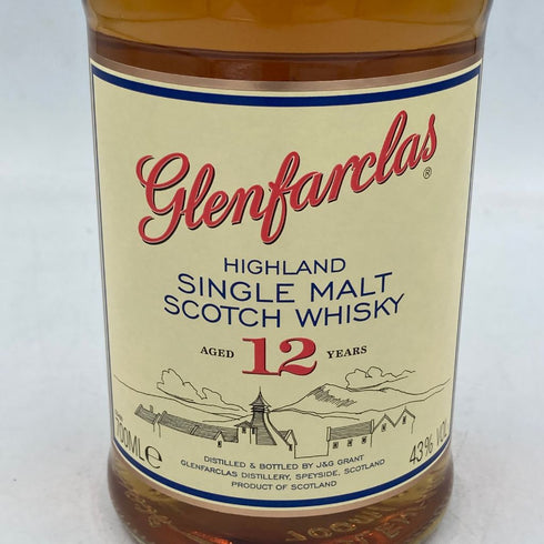 グレンファークラス 12年 700ml 43% シングルモルト スコッチ ウイスキー Glenfarclas【A4】