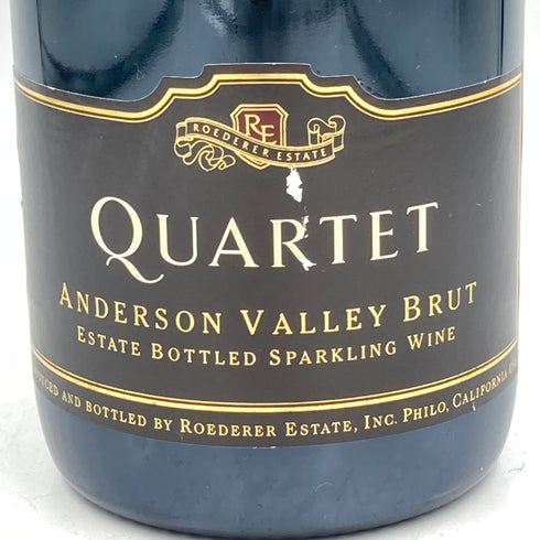 カルテット アンダーソン ヴァレー ブリュット 750ml 12.5% QUARTET ANDERSON VALLEY BRUT【B1】