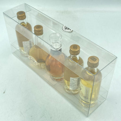 東京都限定◆【セット】ニッカ ミニボトル 5本まとめ 余市 竹鶴 宮城城 VSOP Super 50ml NIKKA【B3】