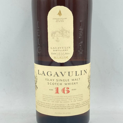 ラガヴーリン 16年 シングルモルト ウイスキー 700ml 43% LAGAVULIN【N4】