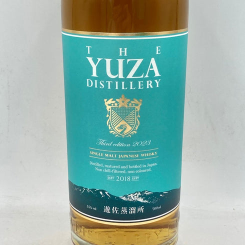 東京都限定◆遊佐蒸溜所 遊佐 シングルモルト サードエディション 2023 55% 700ml THE YUZA DISTILLERY SINGLE MALT Third edition【K4】