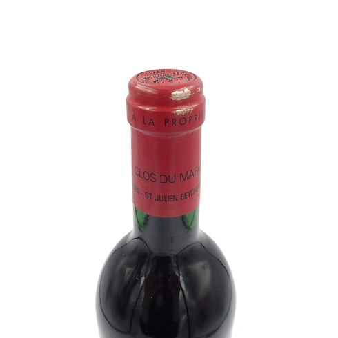 クロ デュ マルキ サンジュリアン 1994 赤 750ml 13% CLOS DU MARQUES Saint Julien【H1】
