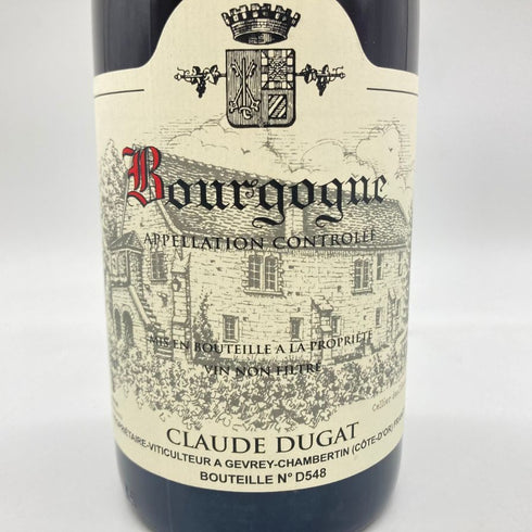 クロード デュガ ブルゴーニュ 2021 750ml 11.5% CLAUDE DUGAT Bourgogne 【N1】