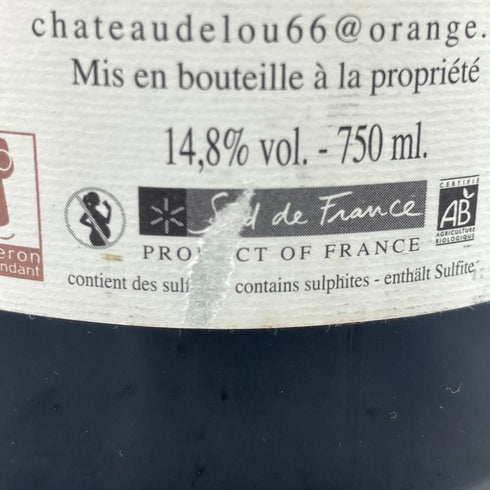 シャトー ド ルー アンフィニモン 無限 2009 750ml 14.8% CHATEAU DE LOU INFINIMENT 【G4】
