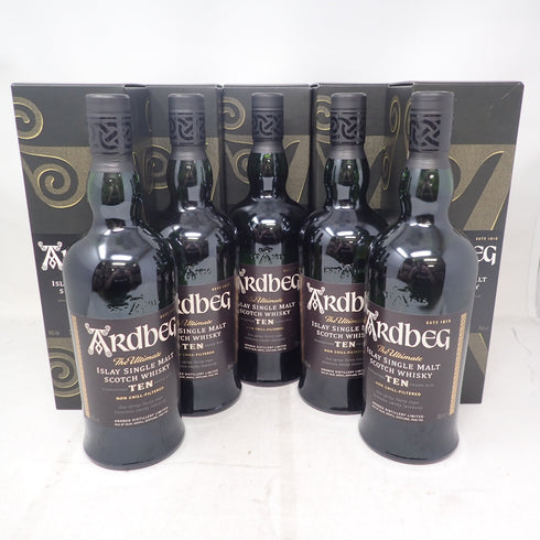 アードベッグ 10年 700ml 46% ARDBEG 5本セット【7F】