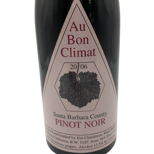 オー ボン クリマ ピノノワール サンタ バーバラ 750ml 13.5% Au Bon Climat Pinot Noir Santa Barbara 【Q2】