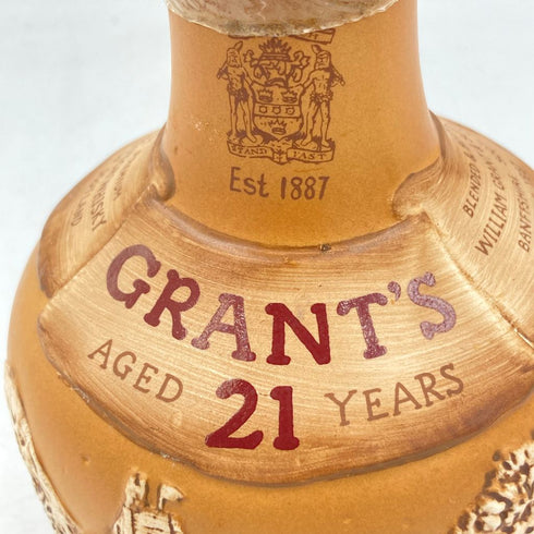 グランツ 21年 陶器ボトル 750ml 43% 1132g GRANT【G4】