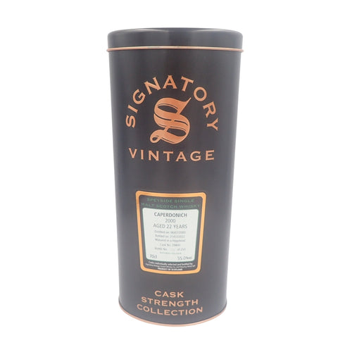 キャパドニック 22年 2000-2022 ホグスヘッド シグナトリー ヴィンテージ 700ml 55.0% CAPERDONICH Hogshead SIGNATORY VINTAGE【W】