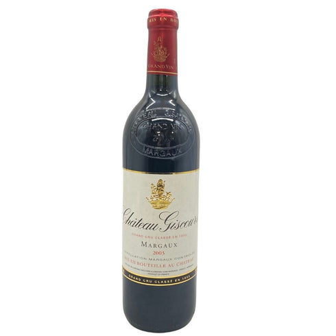 シャトー ジスクール マルゴー 2003 750ml 13% Chateau Giscours Matgaux 【T】