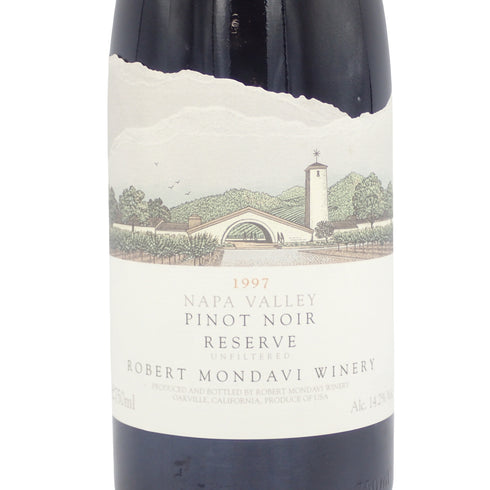 ロバート モンダヴィ ピノノワール リザーブ ナパヴァレー 1997 750ml Robert Mondavi Pinot Noir RESERVE Napa Valley【L2】