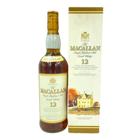 ザ マッカラン 12年 旧ボトル シェリーオークカスク 750ml 43% THE MACALLAN 【AL】