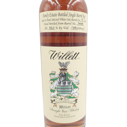 ウィレット 9年 750ml 63.2% Willett【E】