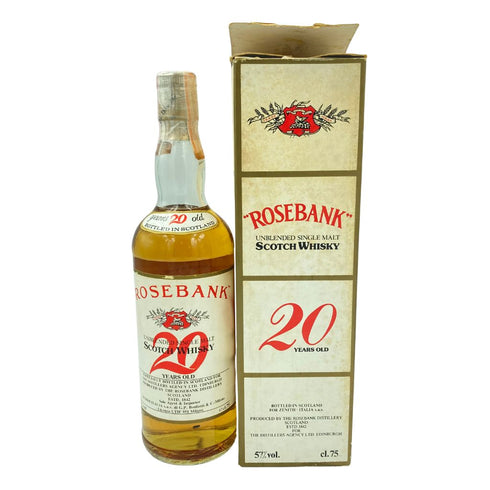 ローズバンク アンブレンデッド シングルモルト 20年 700ml 57% ROSEBANK UNBLENDED SINGLE MALT【A2】