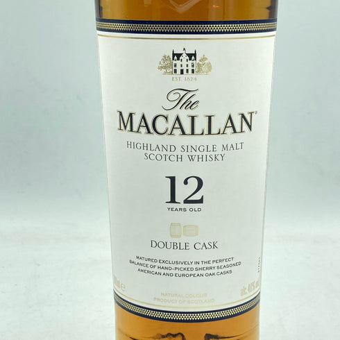 ザ マッカラン 12年 ダブルカスク 700ml 40% The MACALLAN【X】