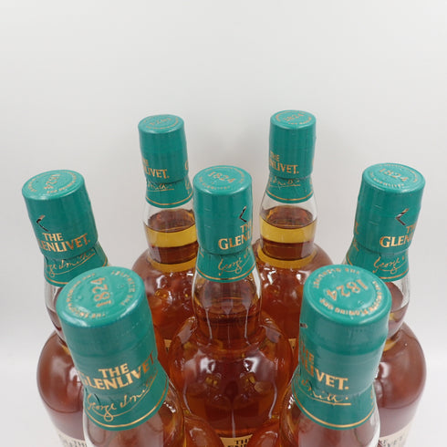【セット】グレンリベット 12年 ダブルオーク シングルモルト 700ml 40% THE GLENLIVET 7本セット 同梱不可【7F】