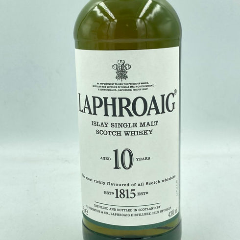 ラフロイグ 10年 750ml 43% LAPHROAIG【H4】
