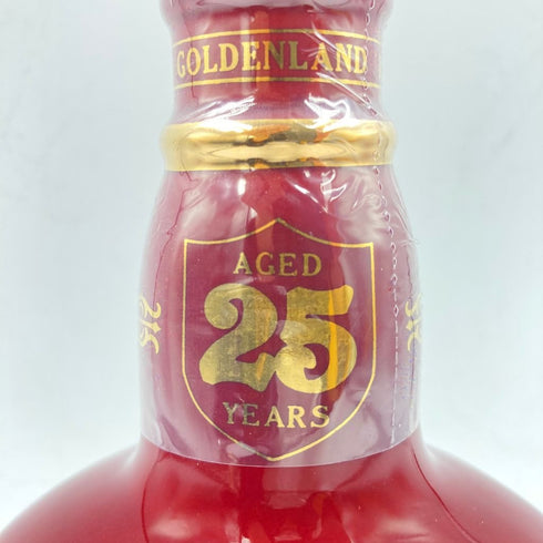 ゴールデンランド 25年 赤陶器ボトル 700ml 40% GOLDENLAND 1325g【AL】
