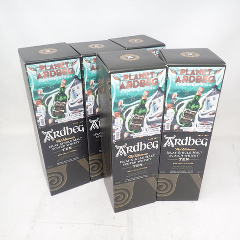 【セット】アードベッグ 10年 700ml 46% ARDBEG 5本セット【V】