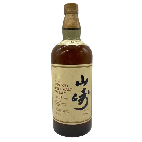 東京都限定◆サントリー 山崎 12年 ピュアモルト 1000ml 43% SUNTORY 【E3】