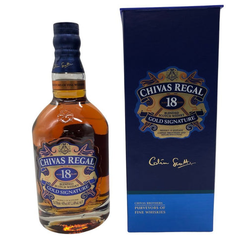 シーバスリーガル 18年 ゴールドシグネチャー 700ml 40% CHIVAS REGAL goldsignature 【A2】