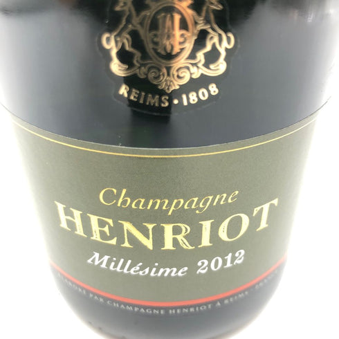 アンリオ ミレジメ 2012 ブリュット 750ml 12% HENRIOT MILLESIME Brut【D4】