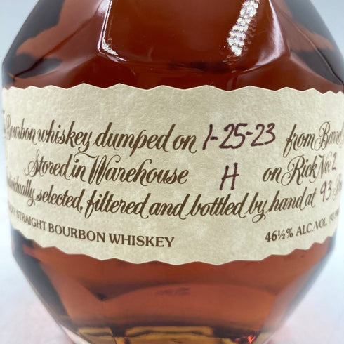 ブラントン シングルバレル 2023 750ml 46.5% Blanton's SINGLE BARREL 【S4】