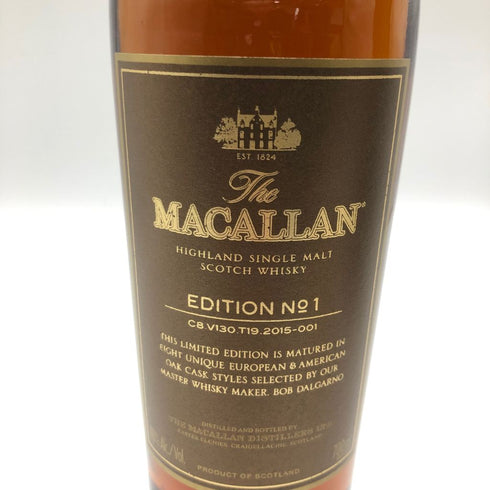 ザ マッカラン エディション No.1 700ml 48% THE MACALLAN【同梱不可】【F】