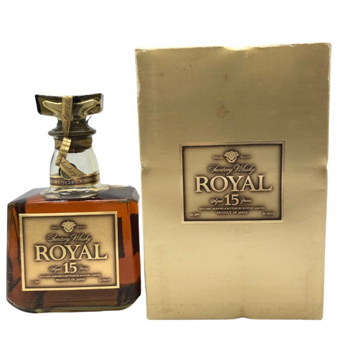 東京都限定◆サントリーウイスキー ローヤル 15年 ゴールドラベル 750ml 43% SUNTORY WHISKY ROYAL 【C4】