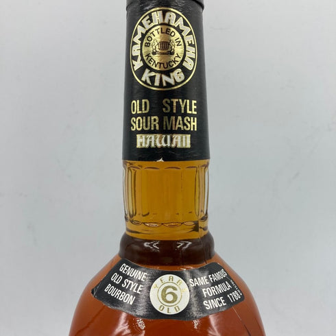 キング カメハメハ ハワイ 6年 バーボン 750ml 43% KING KAMENAMENA НАWAII 【O2】