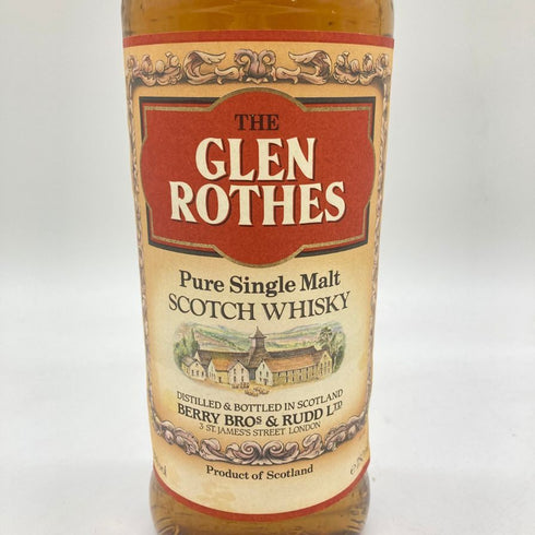 グレンロセス 12年 旧ラベル 750ml 43% GLENROTHES 【K】