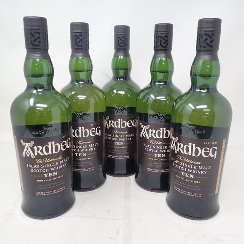 アードベッグ 10年 700ml 46% ARDBEG 5本セット【7F】