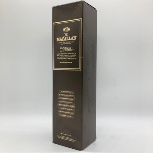 ザ マッカラン エディション No.1 700ml 48% THE MACALLAN【同梱不可】【F】