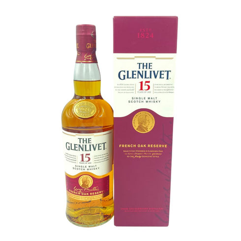 グレンリベット 15年 フレンチ オーク リザーブ 700ml 40% THE GLENLIVET【J4】