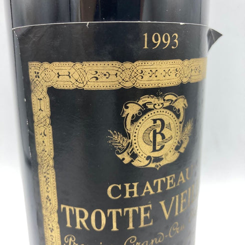シャトー トロット ヴィエイユ 1993 750ml 14% Chateau Trotte Vieille【DD】