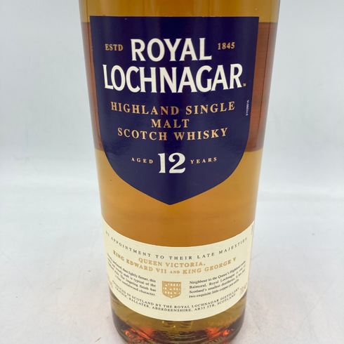 東京都限定◆ロイヤルロッホナガー 12年 ハイランド シングルモルト スコッチウイスキー 700ml 40% ROYAL LOCHNAGAR【N】