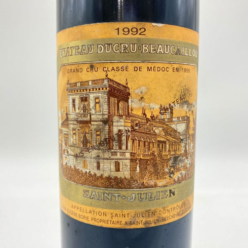 シャトー デュクリュ ボーカイユ 1992 750ml 12.5% CHATEAU DUCRU BEAUCAILLOU 【X】