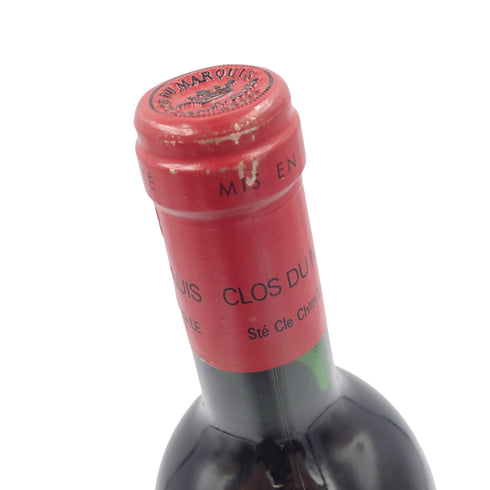 クロ デュ マルキ サンジュリアン 1994 750ml 13% CLOS DU MARQUES Saint Julien【H2】