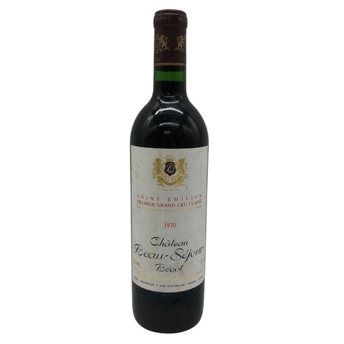 シャトー ボー セジュール ベコ 1970 750ml 12.5% Chateau Beau Sejour Becot【P2】