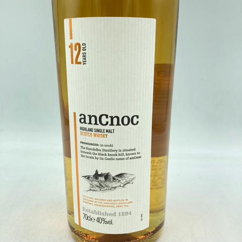 アンノック 12年 700ml 40% ancnoc【U1】