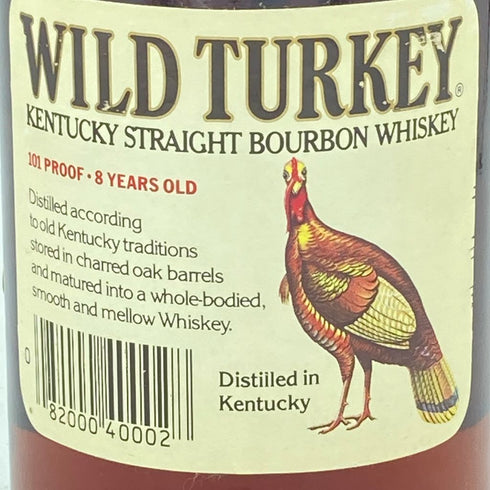 ワイルドターキー 8年 101proof 750ml Wild Turkey【N】