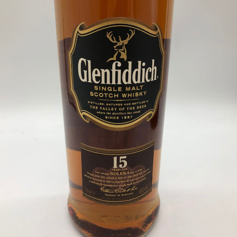 グレンフィディック 15年 ソレラリザーブ 旧ラベル 700ml 40% Glenfiddich【E3】