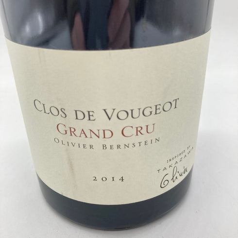 オリヴィエ バーンスタイン クロ ド ヴージョ 2014 750ml 13% Olivier Bernstein Clos de Vougeot【B】