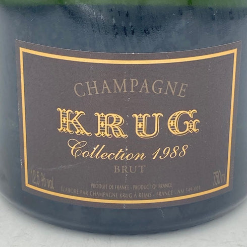クリュッグ コレクション 1988 12.5% 750ml KRUG Collection【同梱不可】【D4】