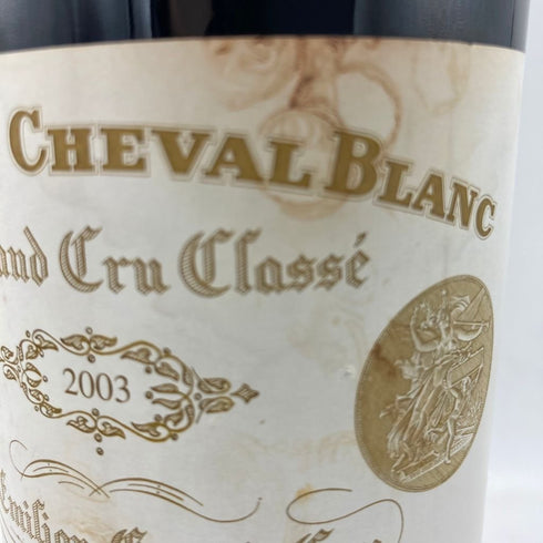 シャトー シュヴァル ブラン サンテミリオン グラン クリュ 2003 750ml 14% CHATEAU CHEVAL BLANC SAINT EMILION GRAND CRU【O4】