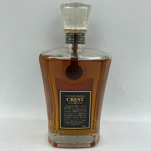 東京都限定◆サントリー クレスト 12年 700ml 43% SUNTORY CREST【B4】