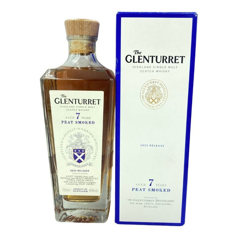 グレンタレット 7年 ピートスモーク 700ml 46% The Glenturret 【O】