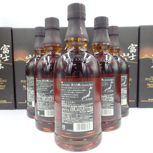 東京都限定◆富士山麓 シグネチャーブレンド 700ml 50% 箱付き 6本セット 同梱不可【7F】
