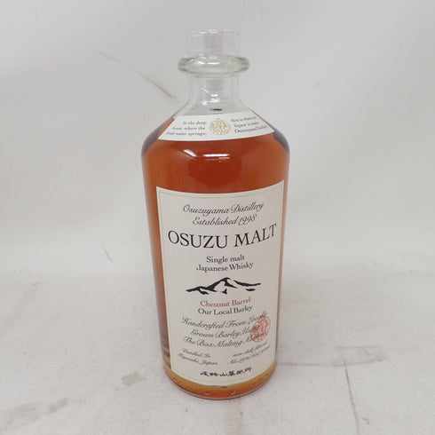 【東京都限定】尾鈴山蒸留所 オスズモルト チェスナットバレル 700ml 59% OSUZU MALT Chestnut Barrel【A1】