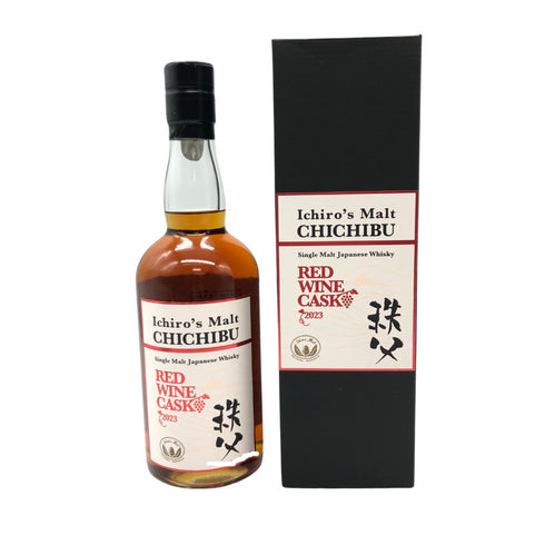 東京都限定◆イチローズモルト 秩父 レッドワインカスク 2023 シングルモルト 700ml 50% ICHIRO'SMALT RED WINE CASK【E1】