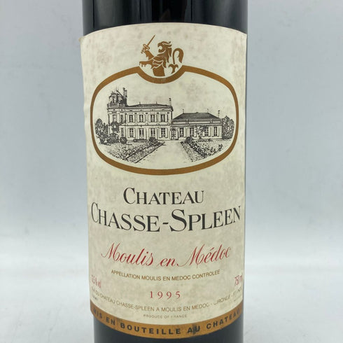 シャトー シャス スプリーン 1995 750ml 14% CHATEAU CHASSE SPLEEN【L2】